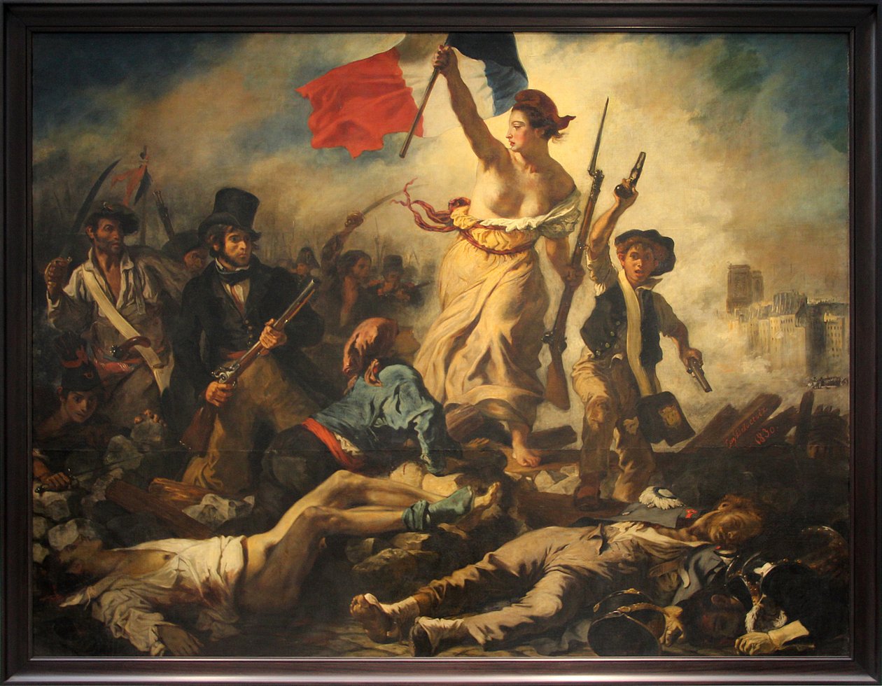 La Liberté guidant le peuple - Ferdinand Victor Eugene Delacroix