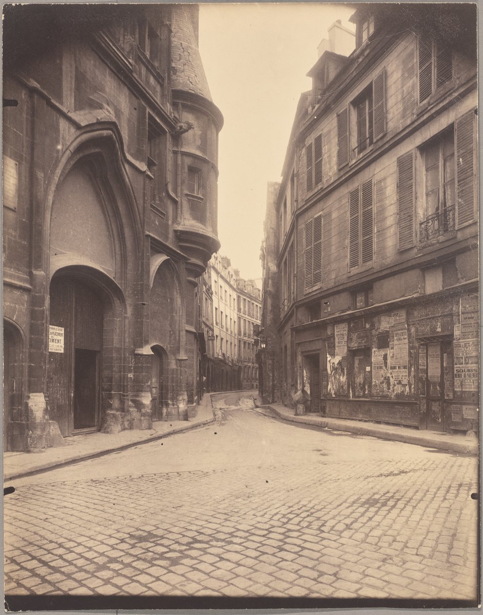 Rue du Figuier - Eugène Atget