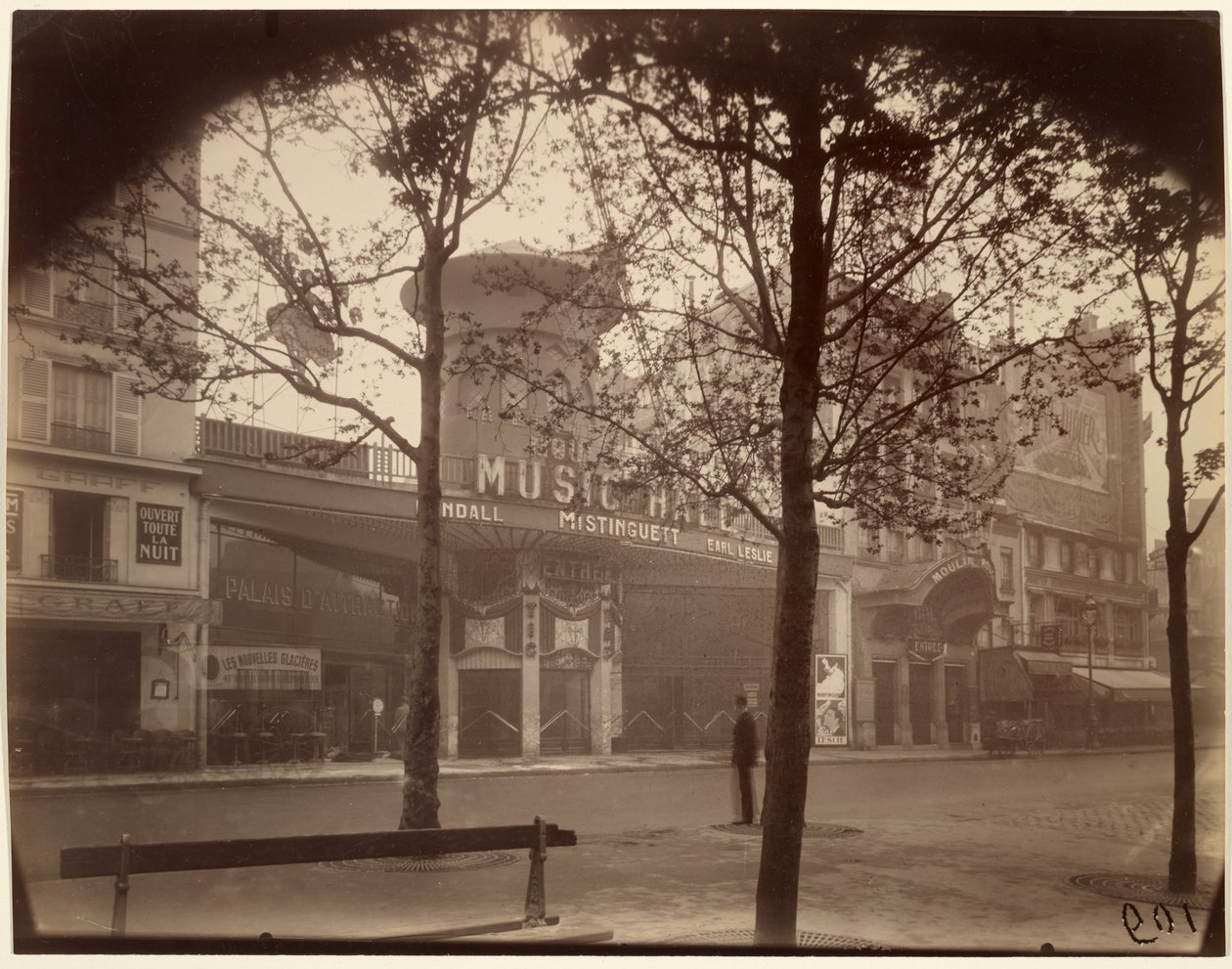 The Moulin Rouge - Eugène Atget