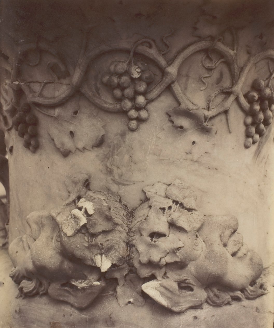 Versailles, détail du vase - Eugène Atget