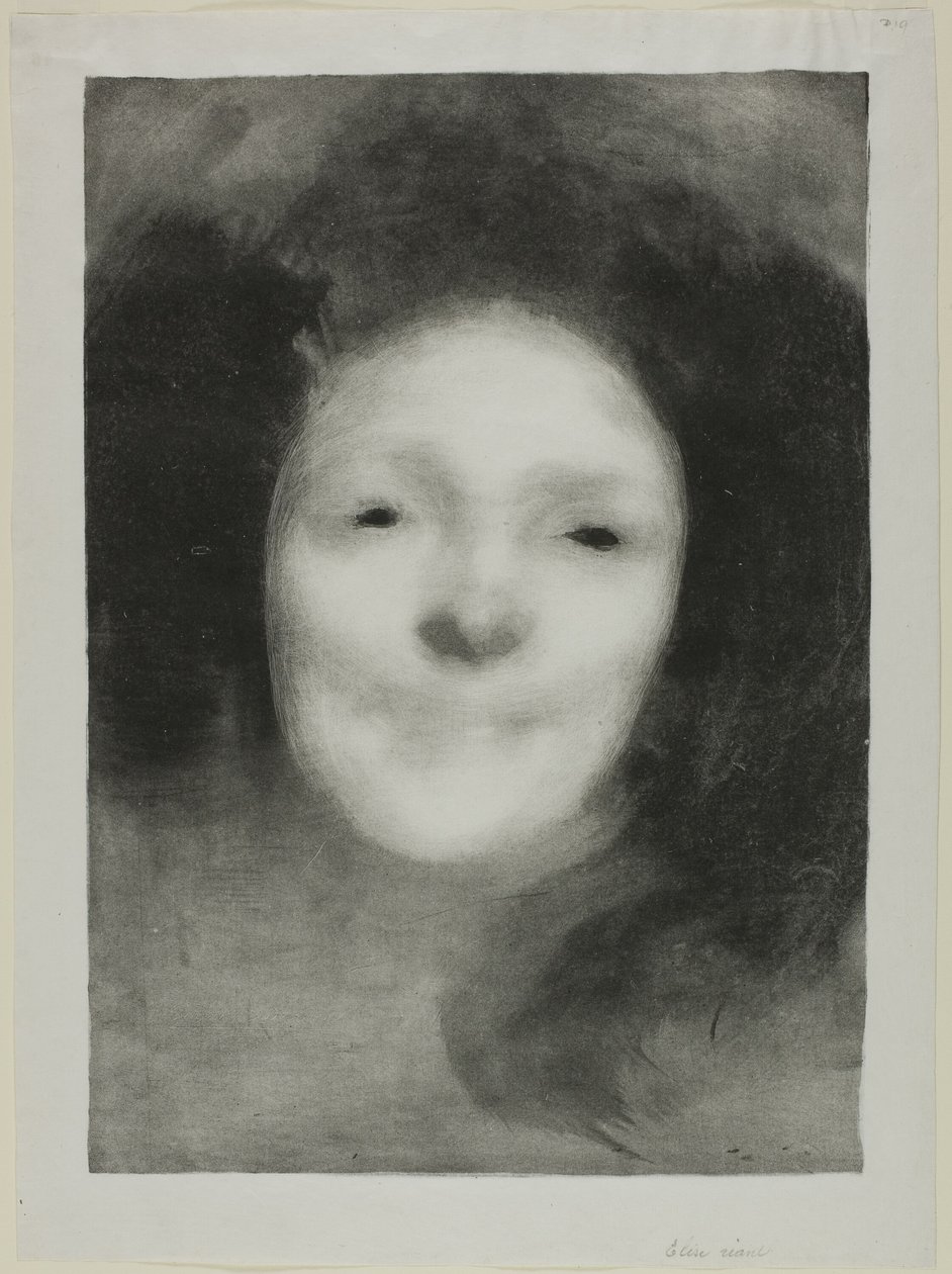 Elise souriante - Eugène Carrière