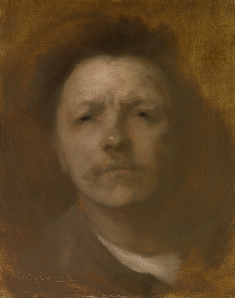Autoportrait, ca. 1893 - Eugène Carrière