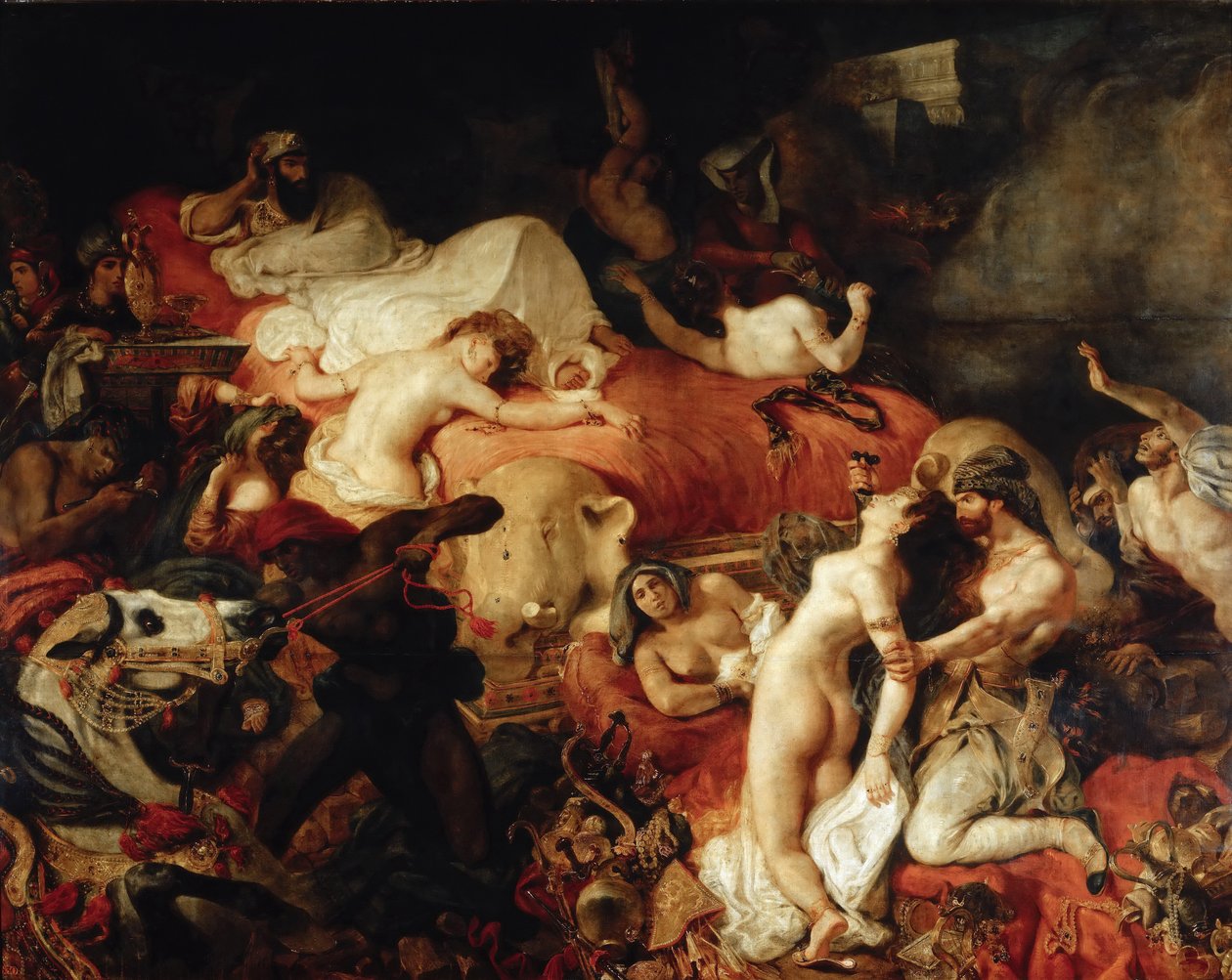 La mort de Sardanapale - Ferdinand Victor Eugene Delacroix