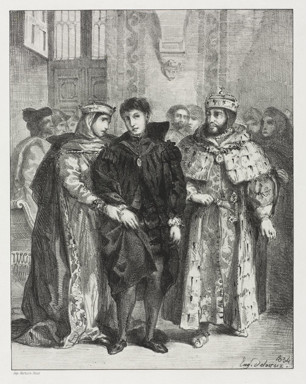 Hamlet - Eugène Delacroix