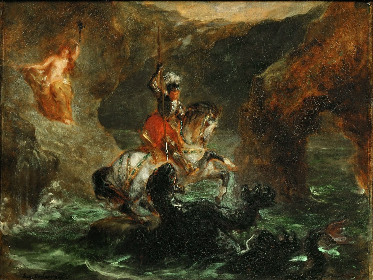 Persée libérant Andromède, 1847 - Eugène Delacroix