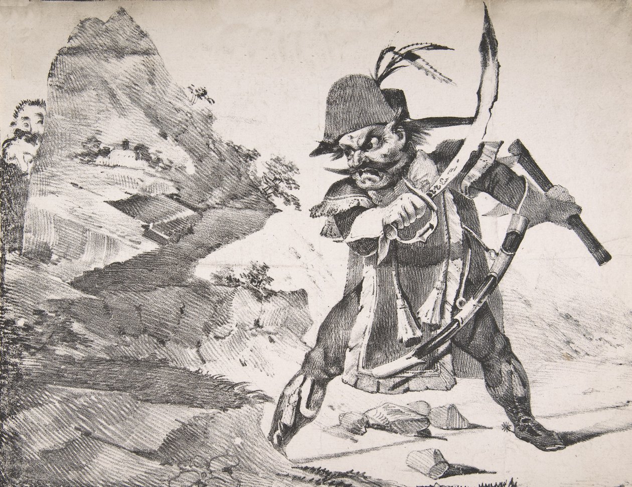 Surveillez vos arrières ! - Eugène Delacroix