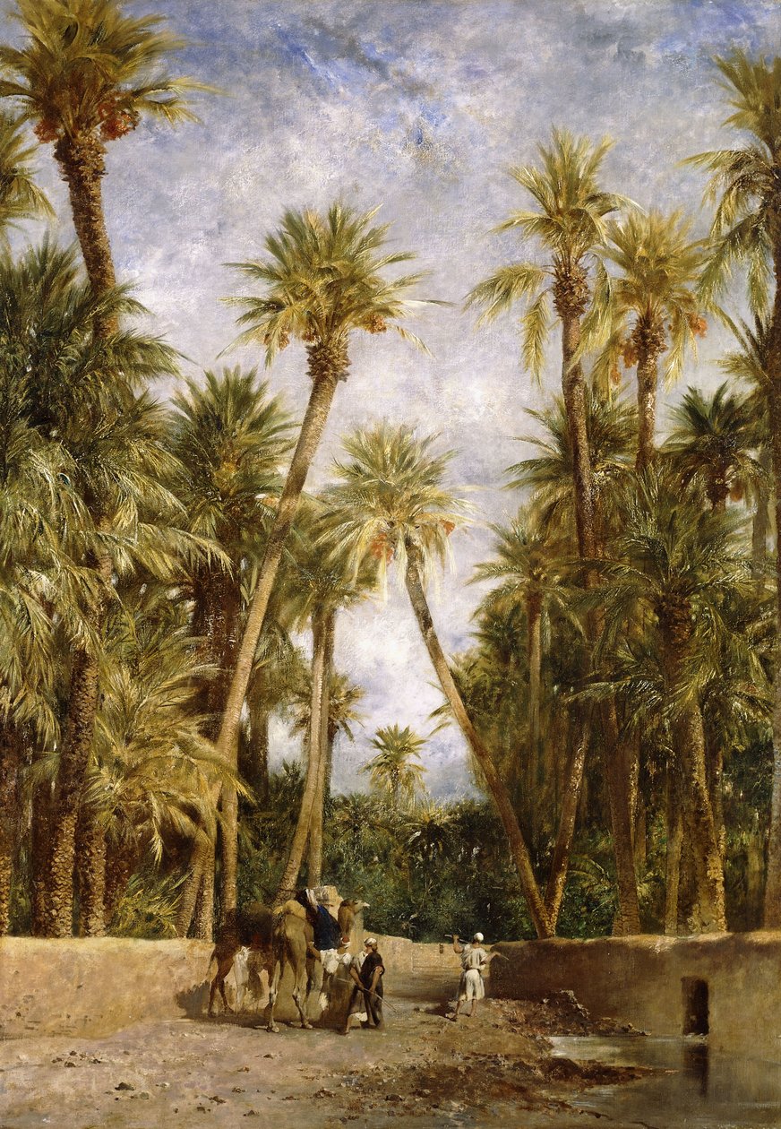 Oasis à Lagrount - Eugène Fromentin