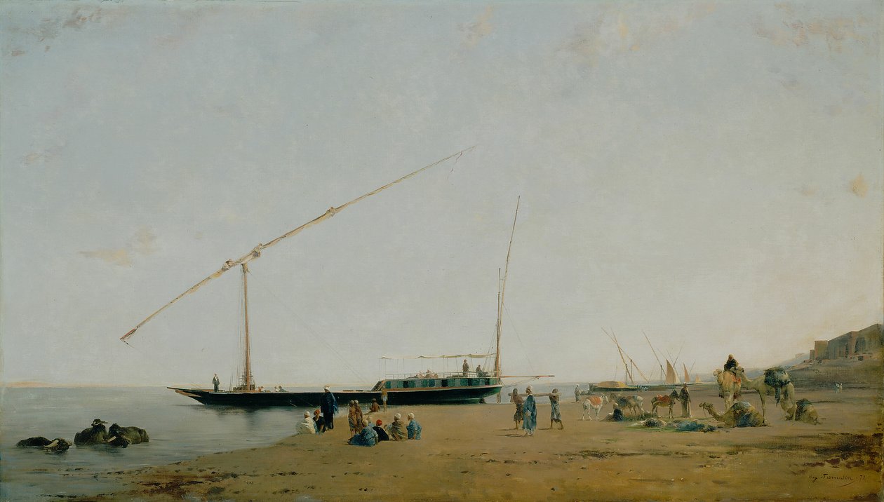 Sur le Nil, près de Philae - Eugène Fromentin