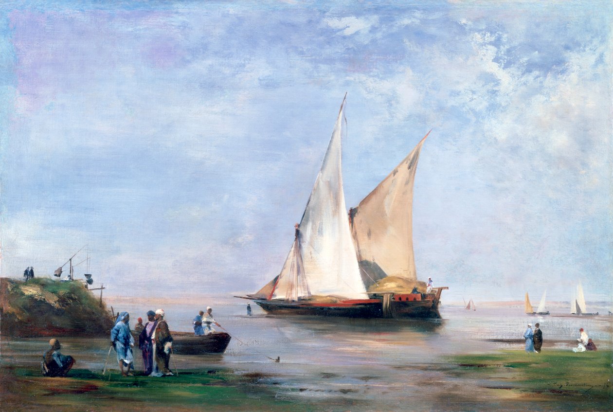 Les rives du Nil, 1874 - Eugène Fromentin