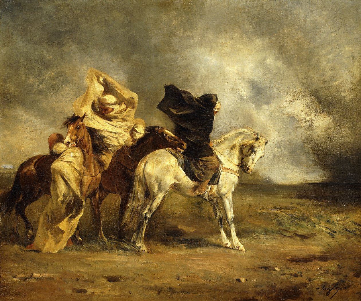 Le Simoom - Eugène Fromentin