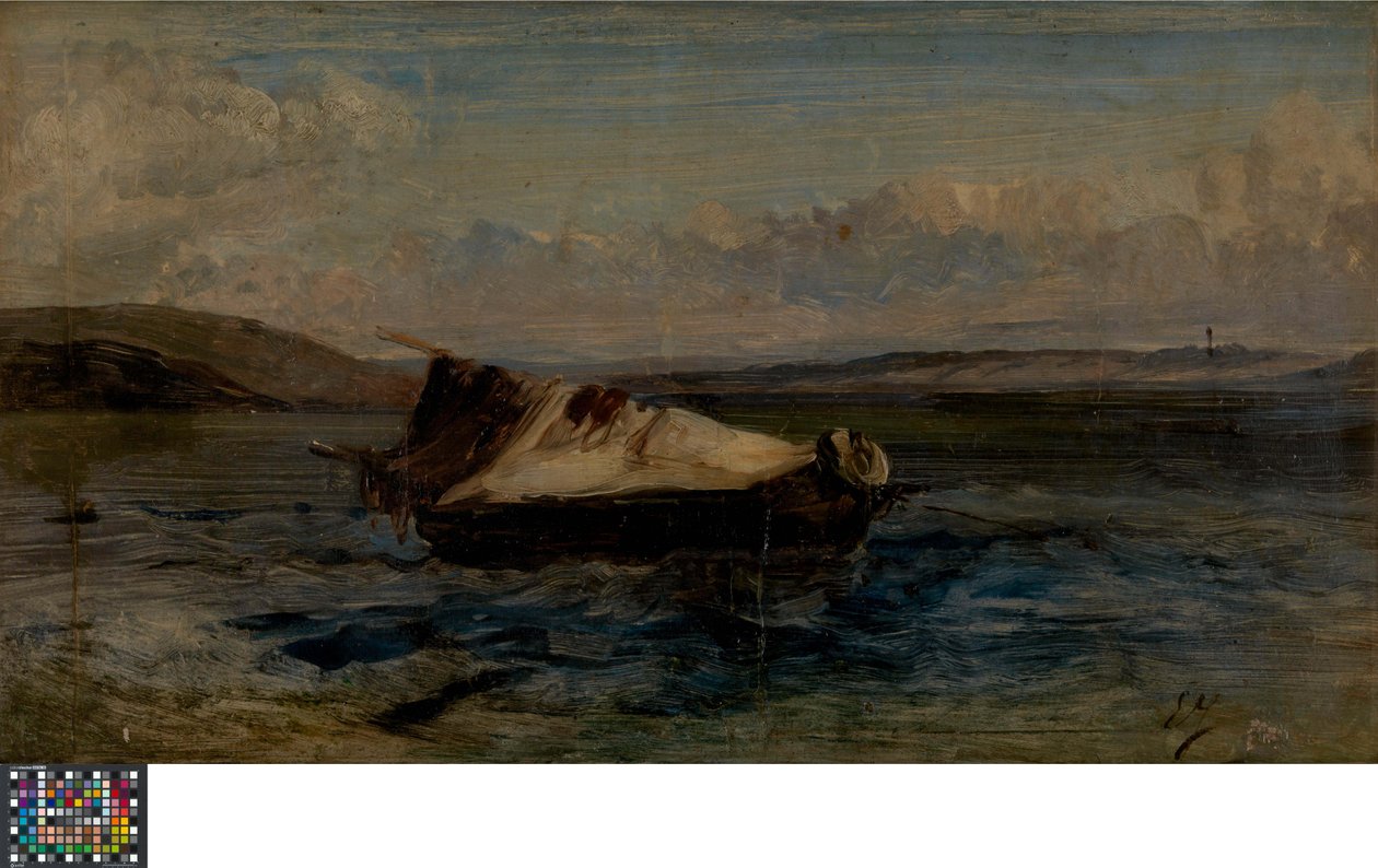Petit bateau - Eugene Isabey