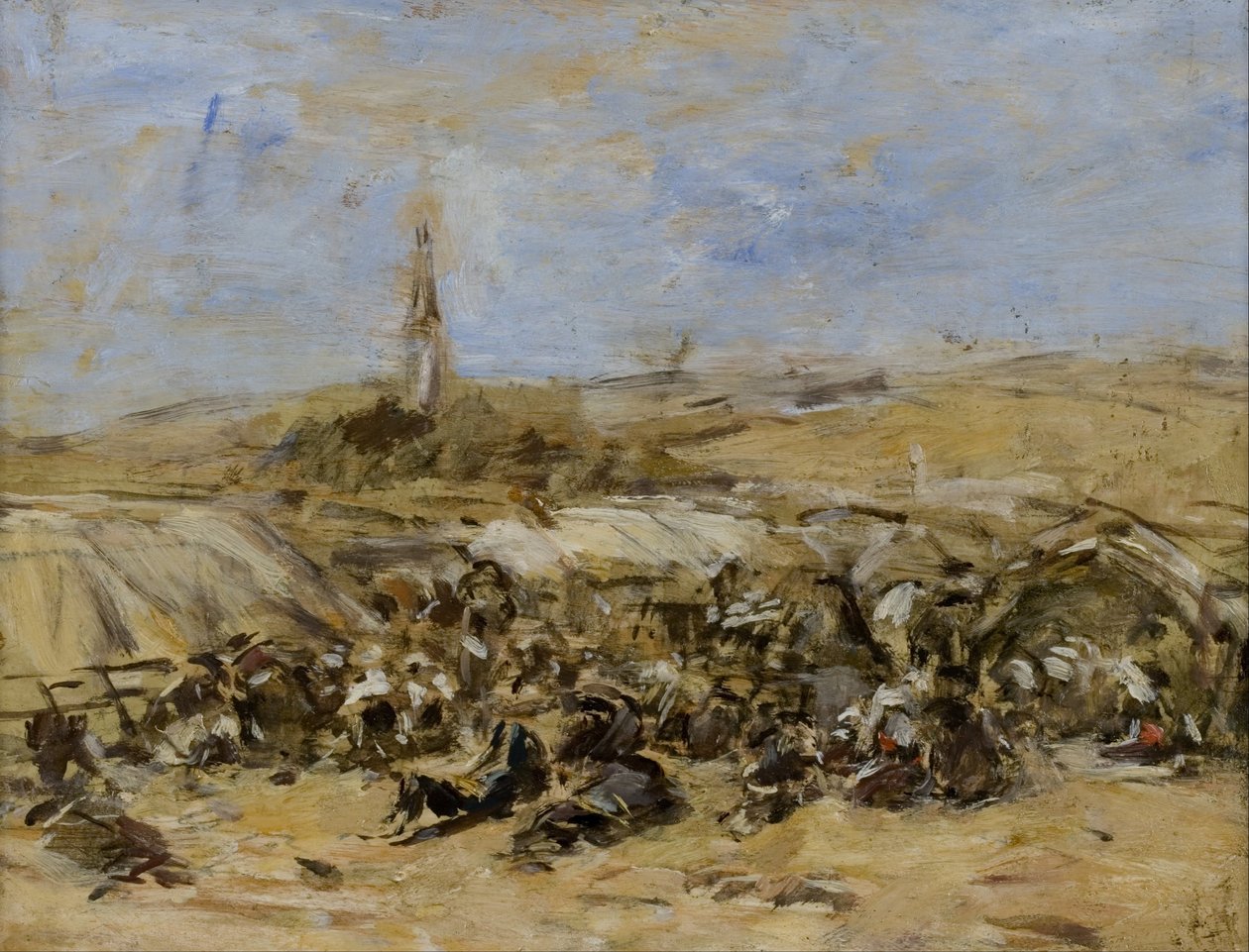 Pardon de Ste-Anne-La-Palud - Eugene Louis Boudin
