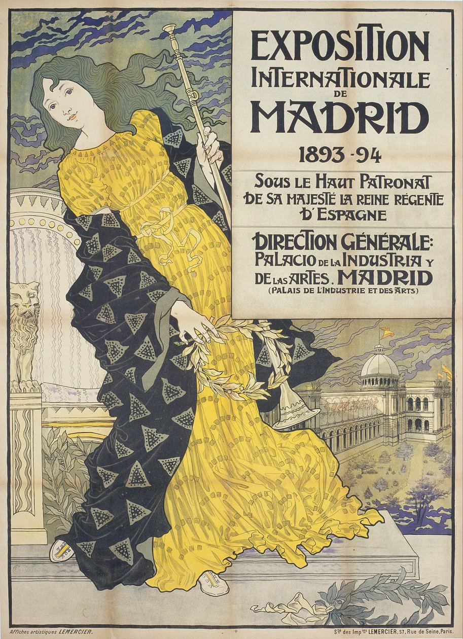 Exposition Internationale de Madrid - Eugene Grasset