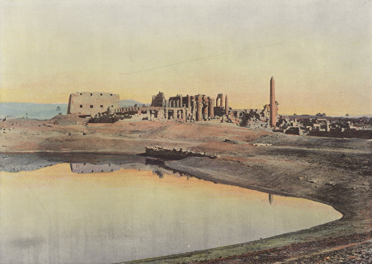 Le Lac Sacré De Karnak - European Photographer