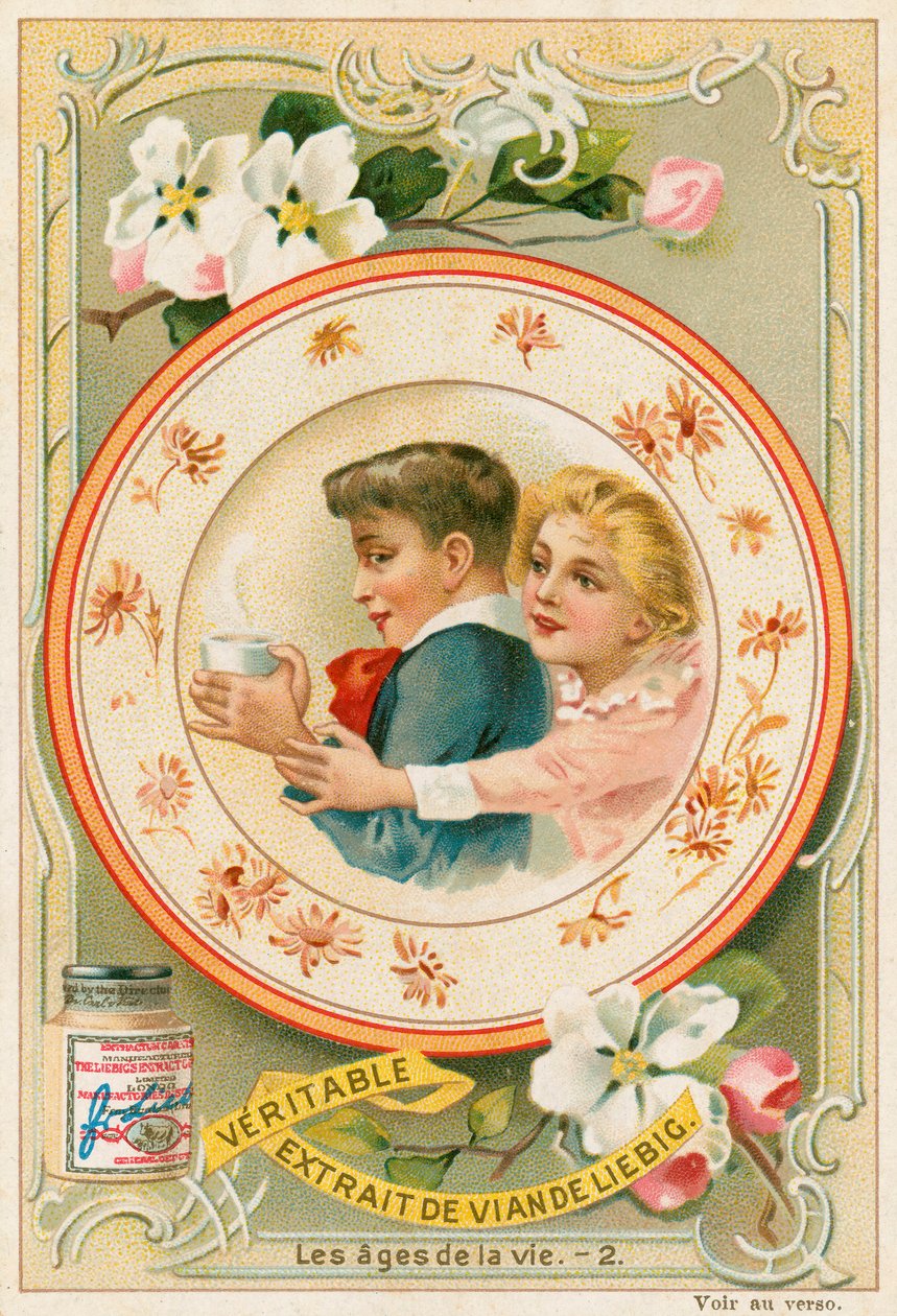 Enfance (chromolitho) - European School
