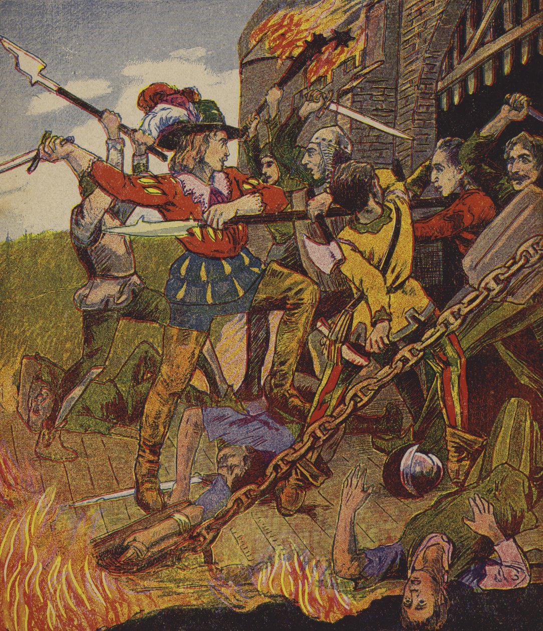 Klaus Störtebeker (litho couleur) - European School