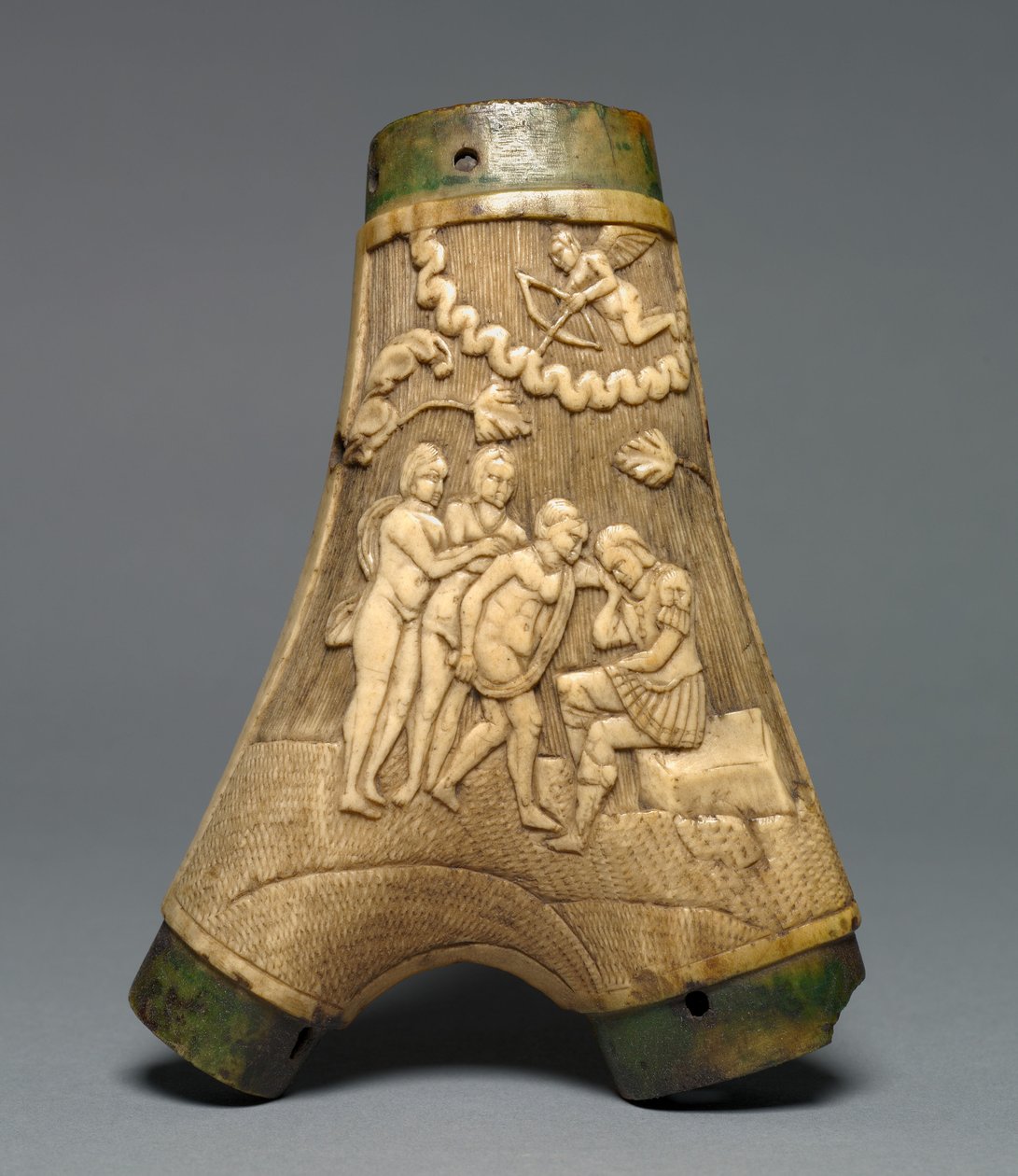 Flasque à poudre, vers 1550-80 - European School