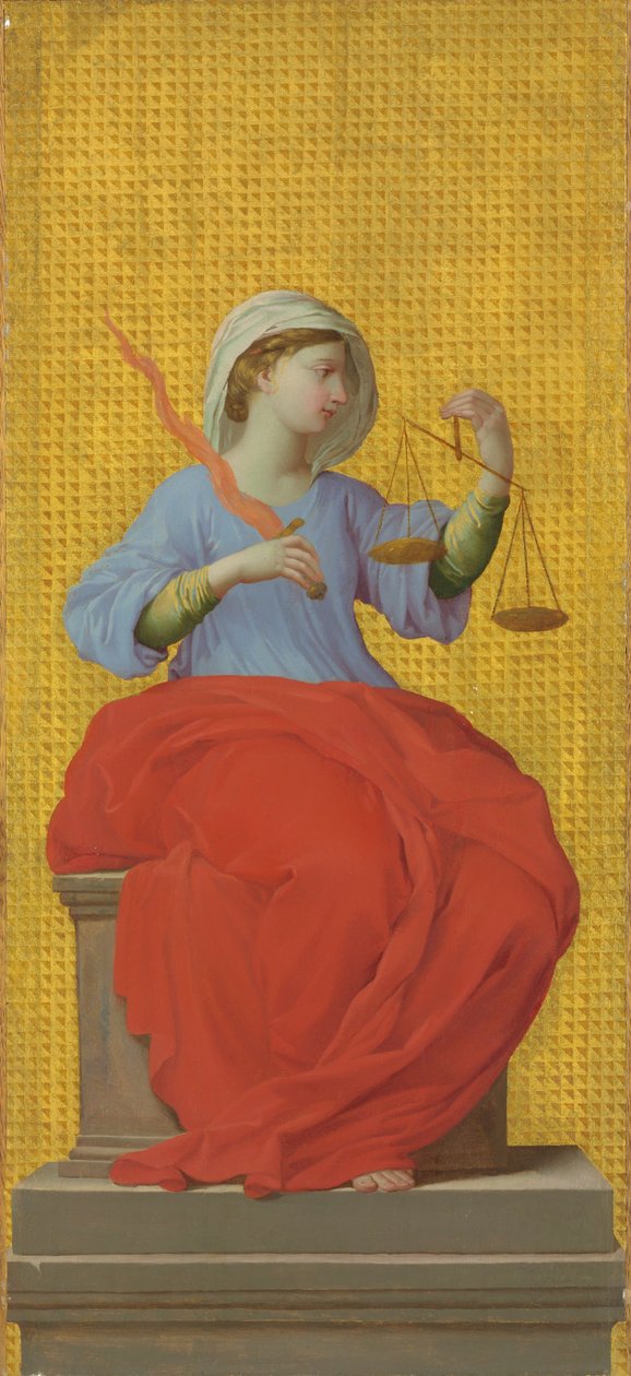 Français :  La Justice Justice - Eustache Le Sueur