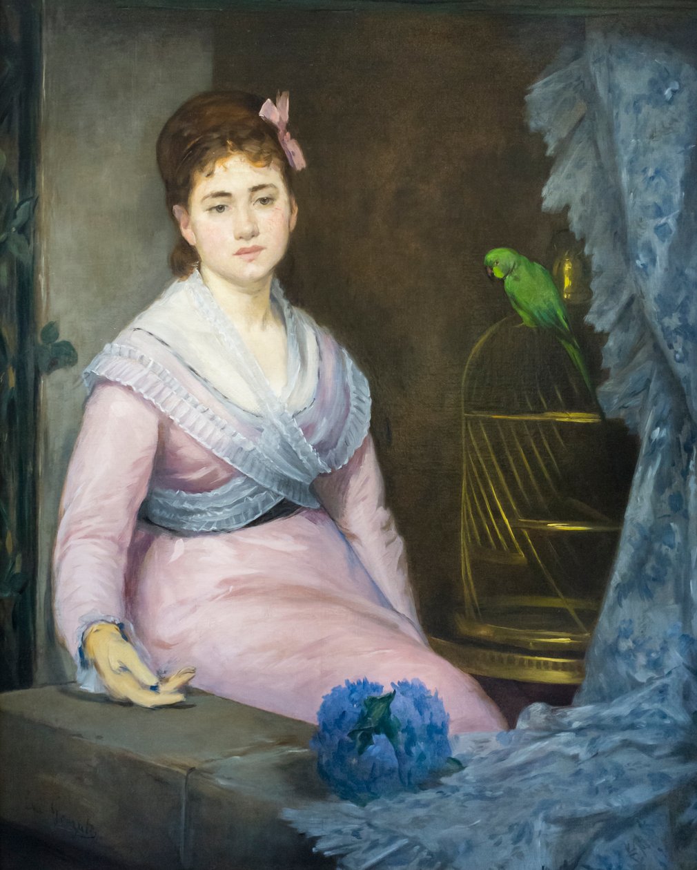 Indolence, c. 1871-1872 - Eva Gonzalès