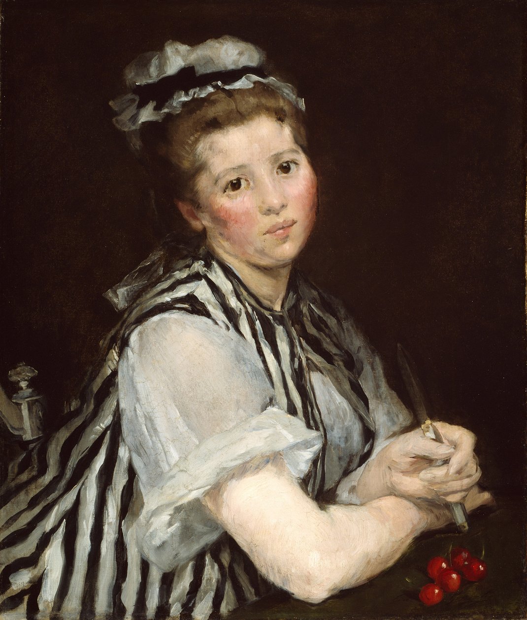 Fille avec des Cerises - Eva Gonzalès