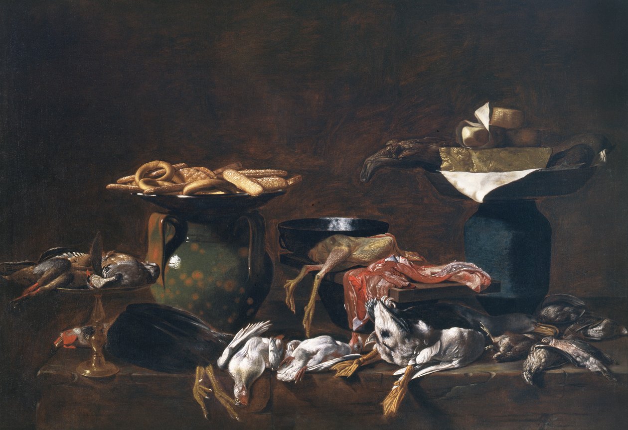 Nature morte de cuisine - Evaristo Baschenis