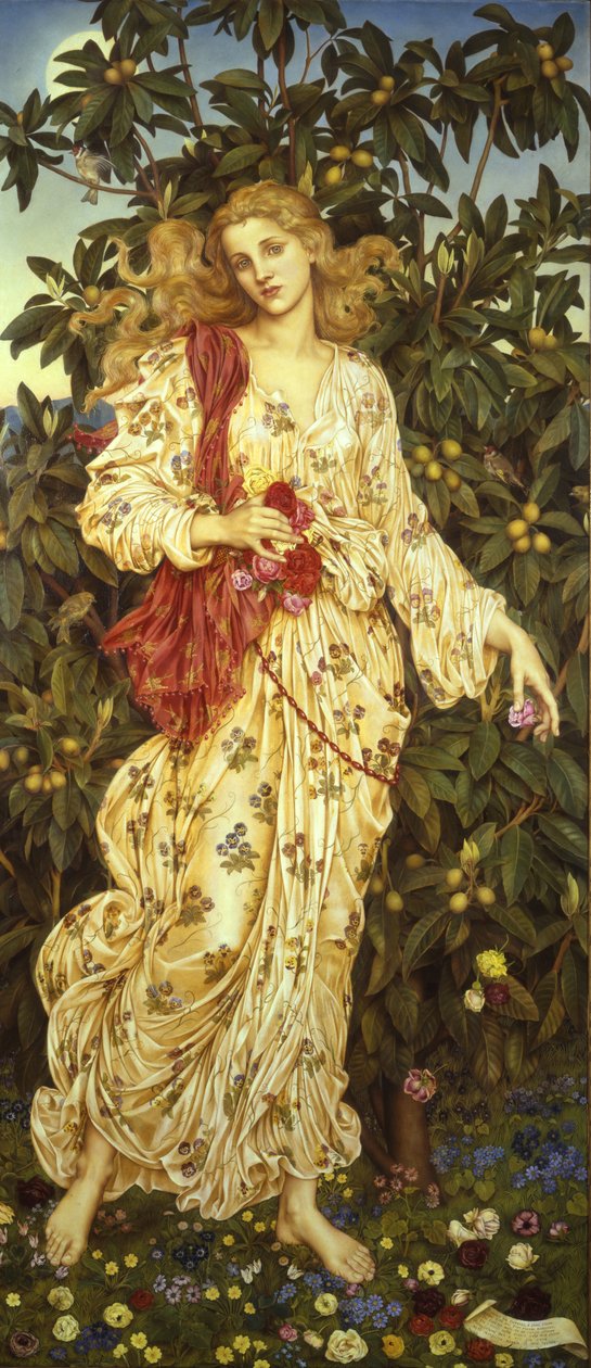 Flore, 1894 - Evelyn De Morgan