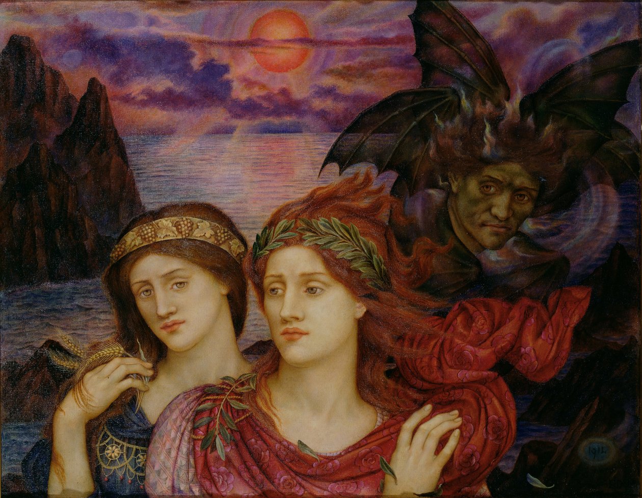 La Vision, 1914 - Evelyn De Morgan