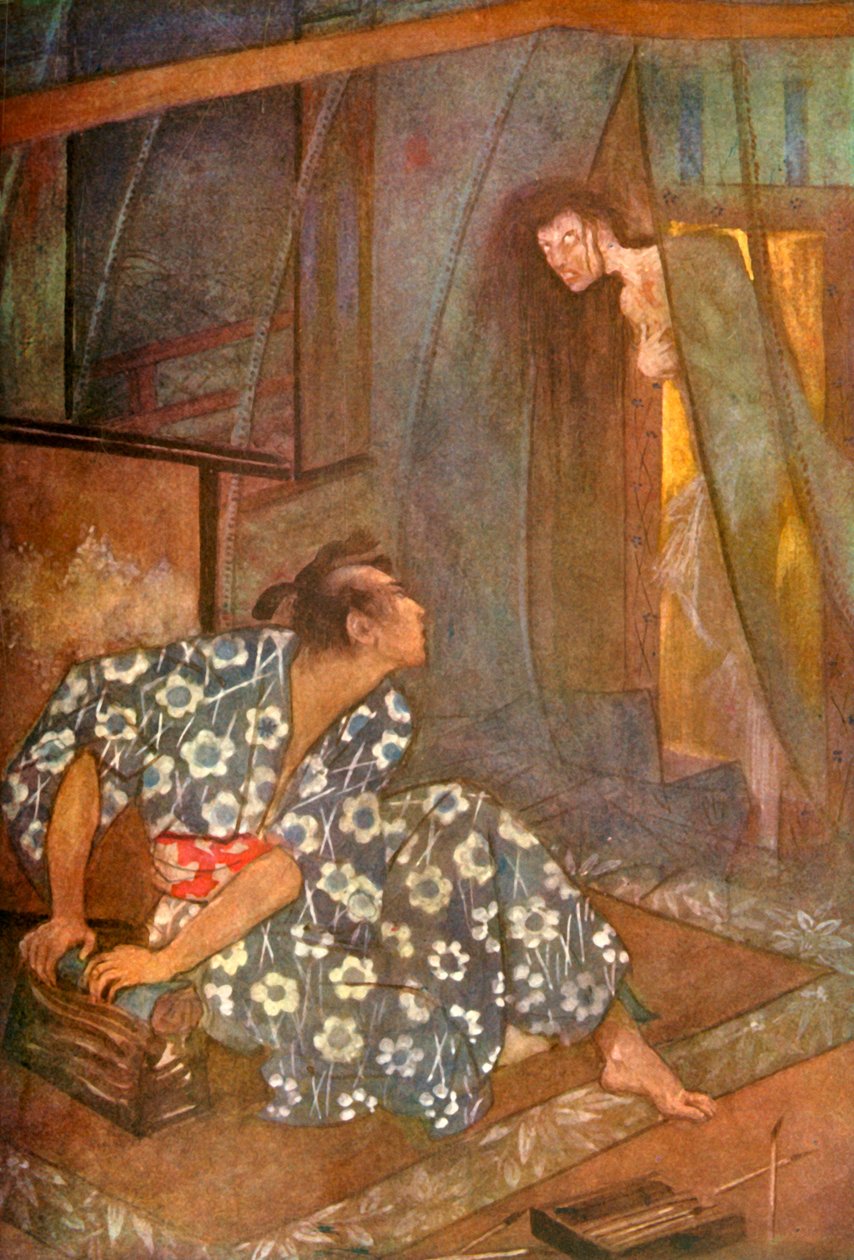 Un fantôme Kakemono - Evelyn Paul