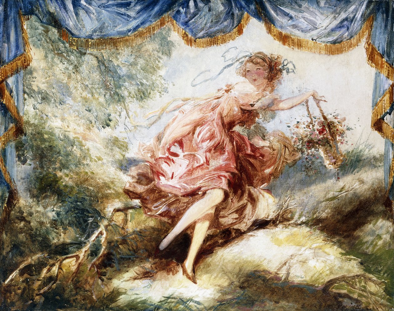 Jeune fille française - Everett Shinn