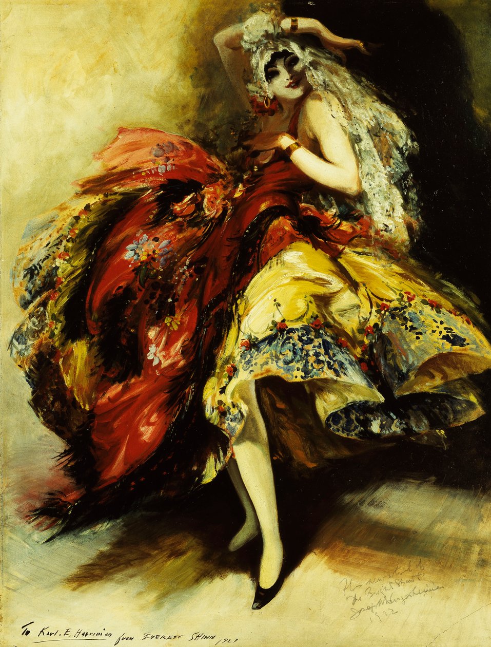 Le Châle lumineux - Everett Shinn