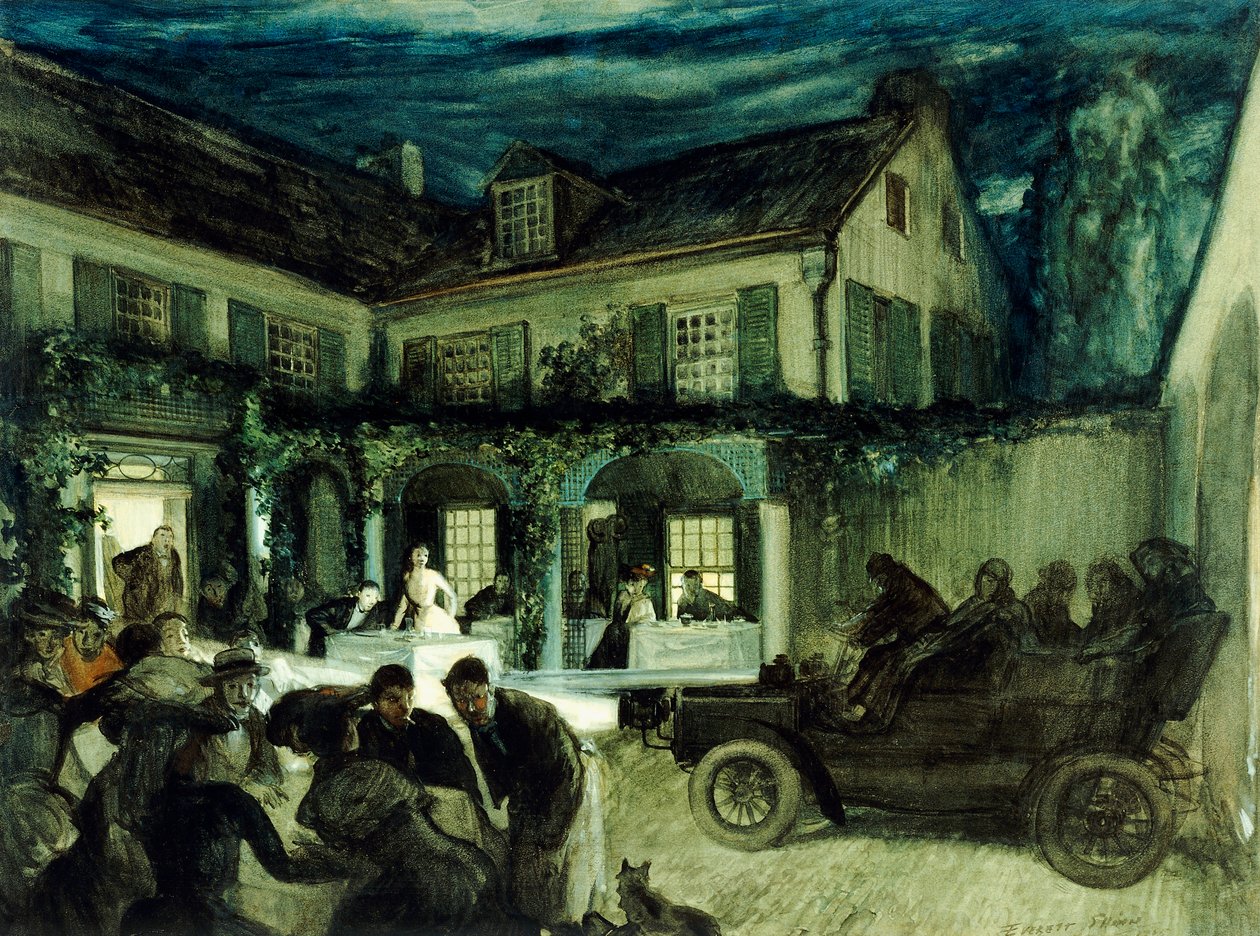 La soirée - Everett Shinn