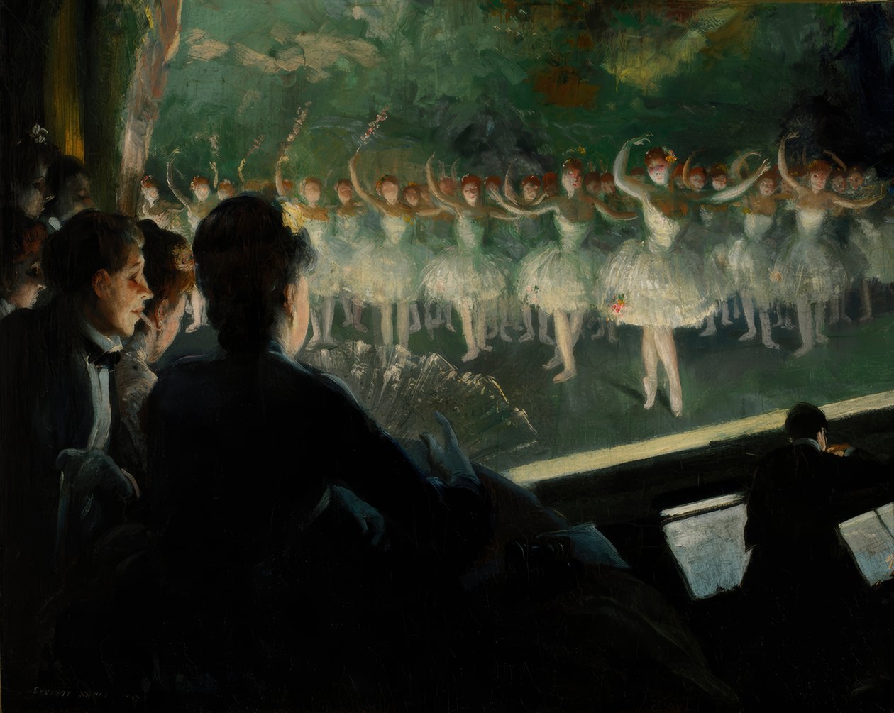 Le ballet blanc - Everett Shinn