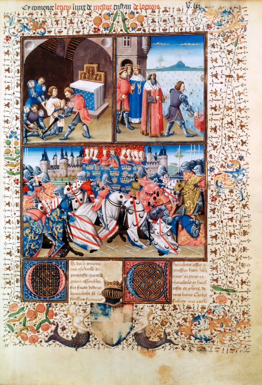Galahad et Camelot, 1463 - Evrard d