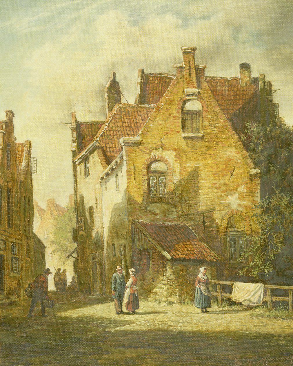 Scène de rue - Ewald Honnef