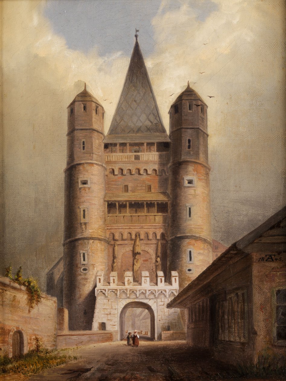 Spalentor à Bâle - F. A. Zeuschner