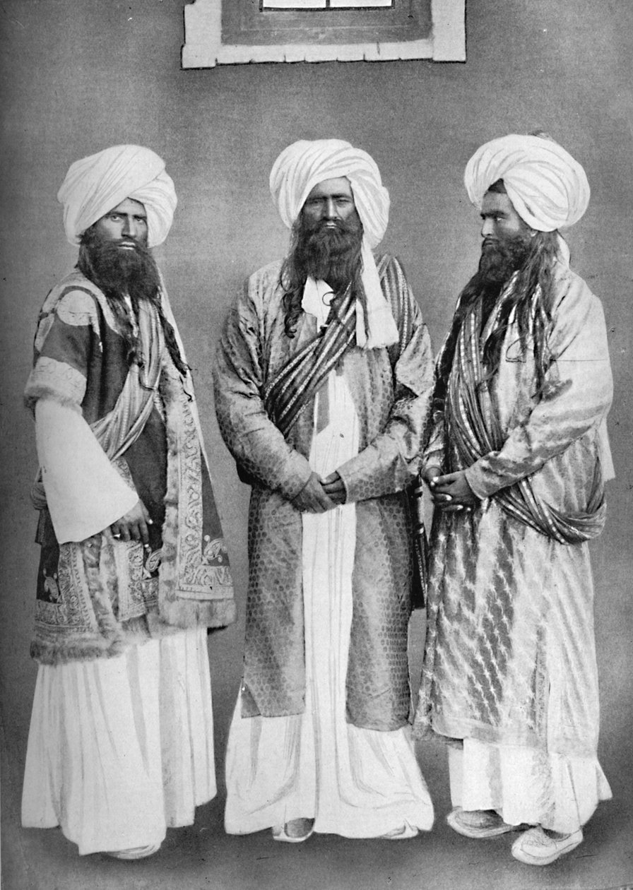 Trois chefs baloutches, 1902 - F. Bremner