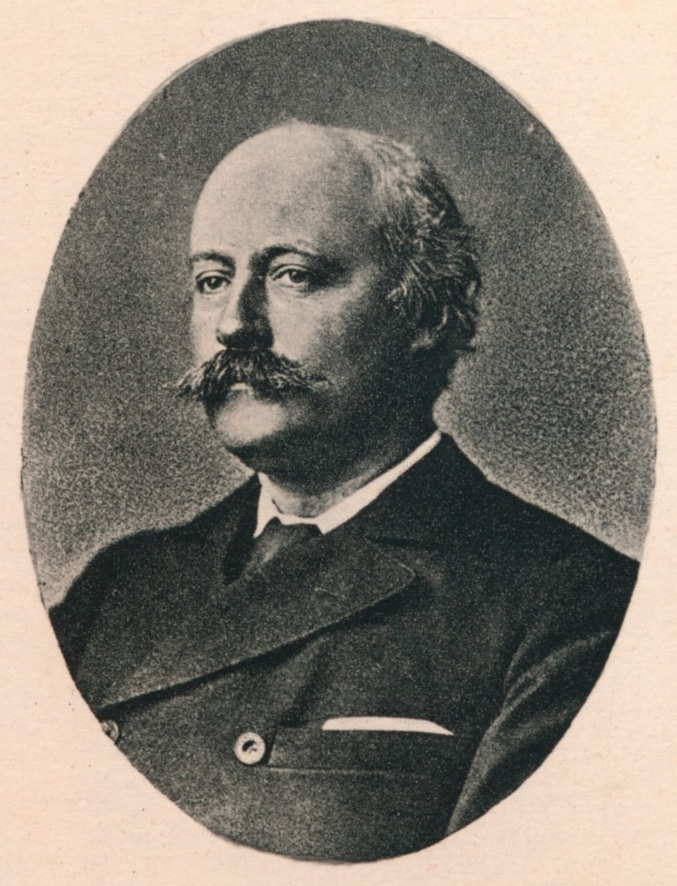 Dr. Hubert Parry, vers 1880 - F. Jenkins Heliog