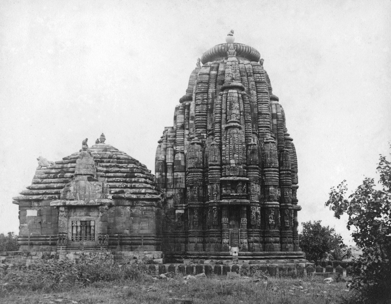 Temple de Lingaraj, Bhubaneswar, Orissa, Inde, 1905-1906 - F. L. Peters