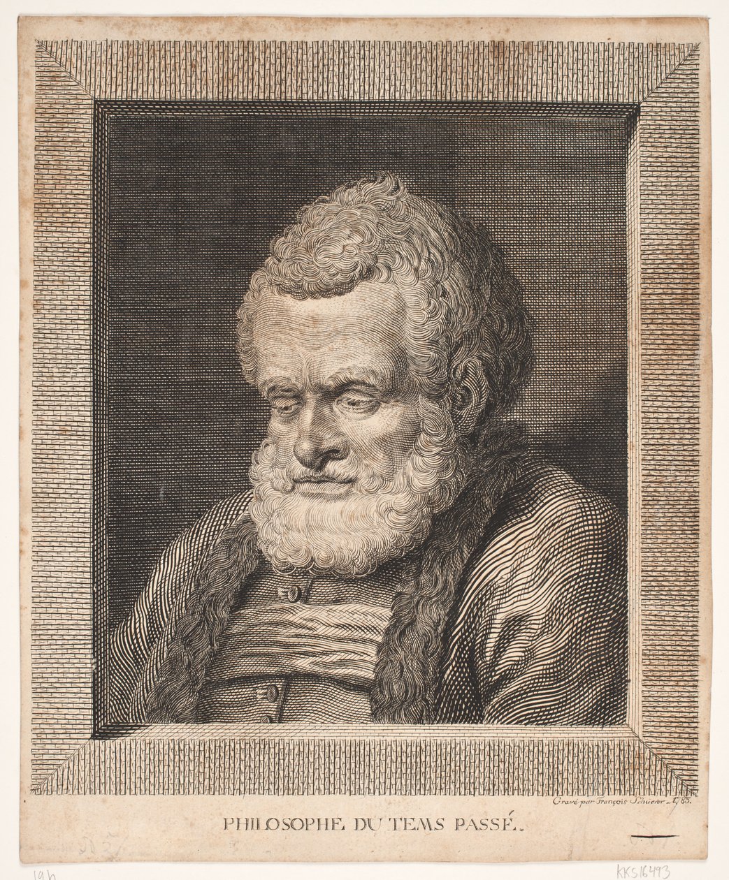 "Philosophe du temps passé" - F. Schüerer