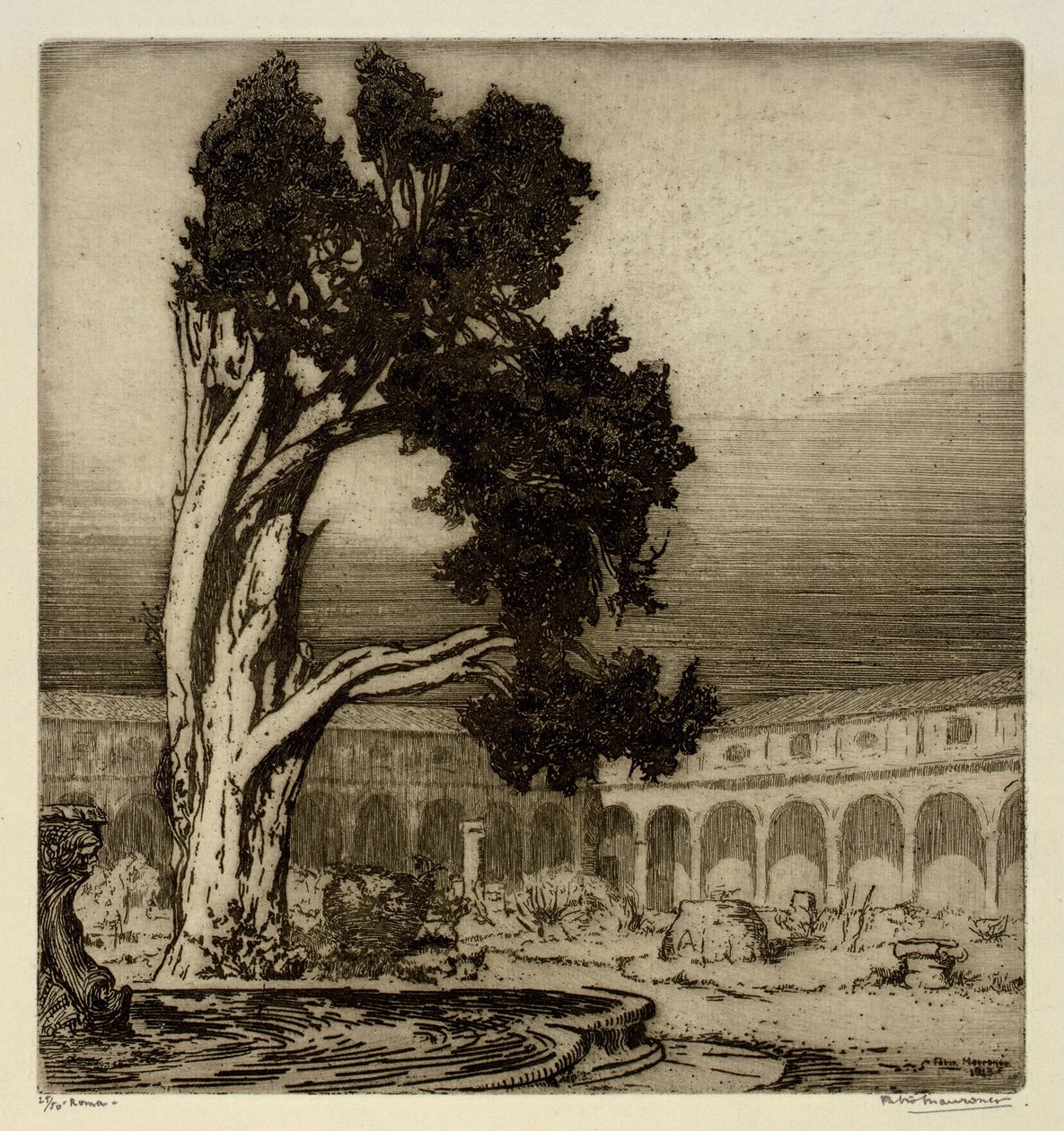 Le cyprès de Michel-Ange, Rome - Fabio Mauroner
