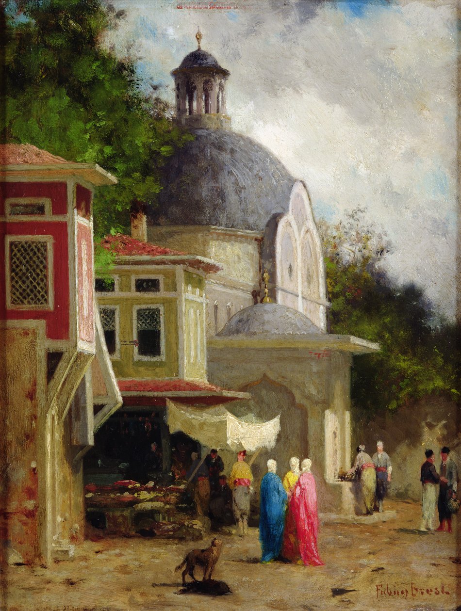 Constantinople, vue de la colonne de Brutus - Fabius Brest