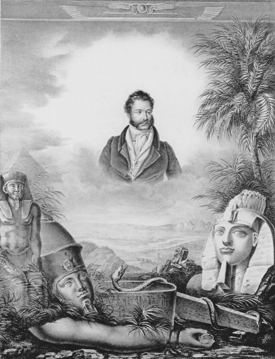 Portrait de Giovanni Battista Belzoni (1778-1823) - Fabroni