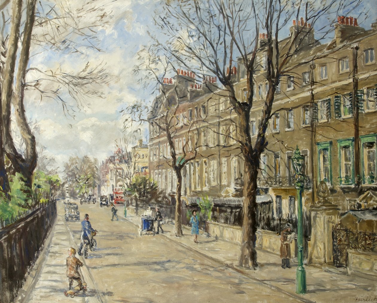 Cheyne Walk, avril 1939, 1943 - Fairlie Harmar