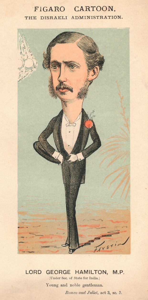 Lord George Hamilton, M.P., vers 1870 - Faustin