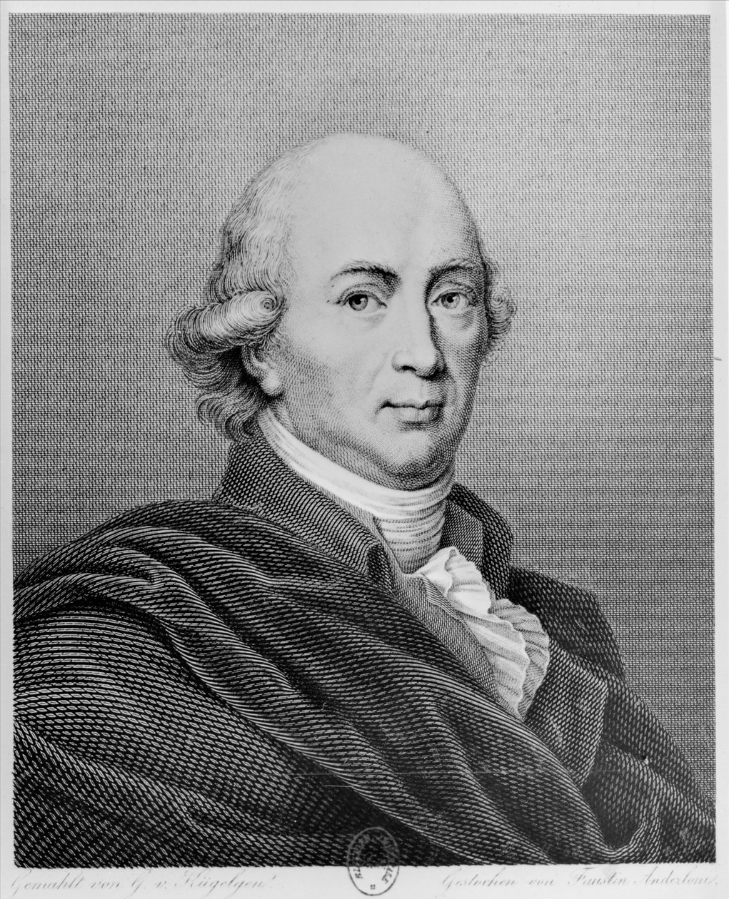 Portrait de Johann Gottfried Herder - Faustino Anderloni