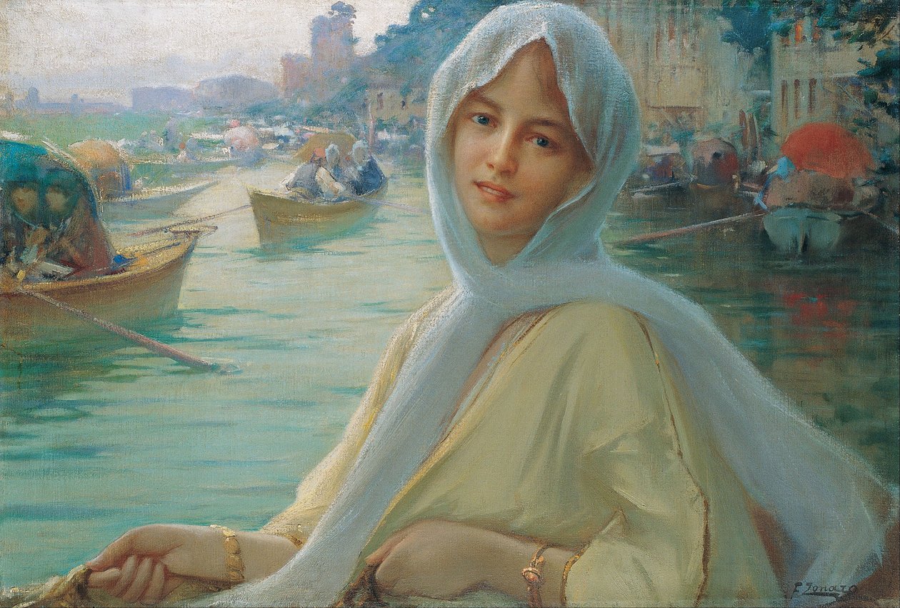 Amusement à Göksu - Fausto Zonaro