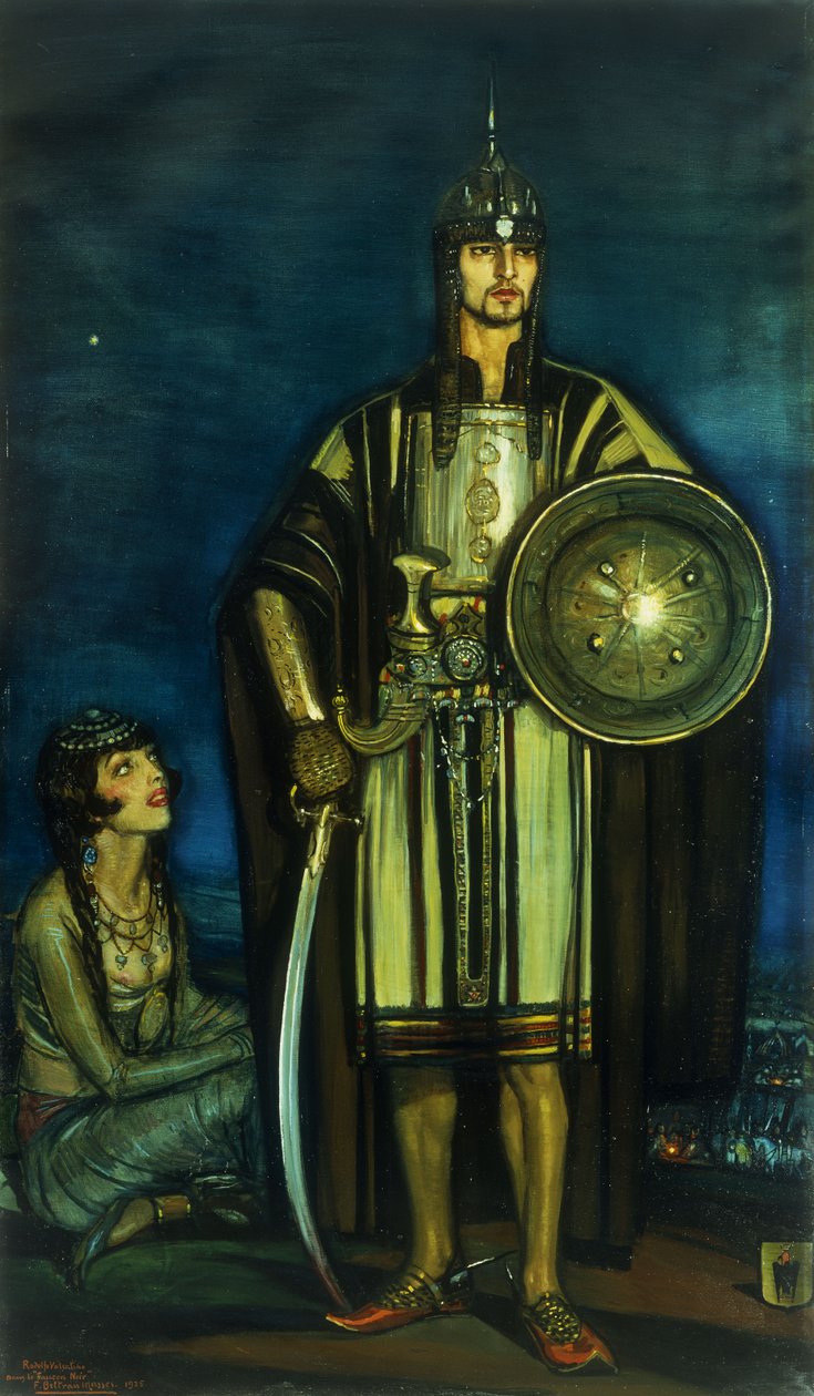 Rudolph Valentino dans le Faucon Noir - Federico Armando Beltran Masses