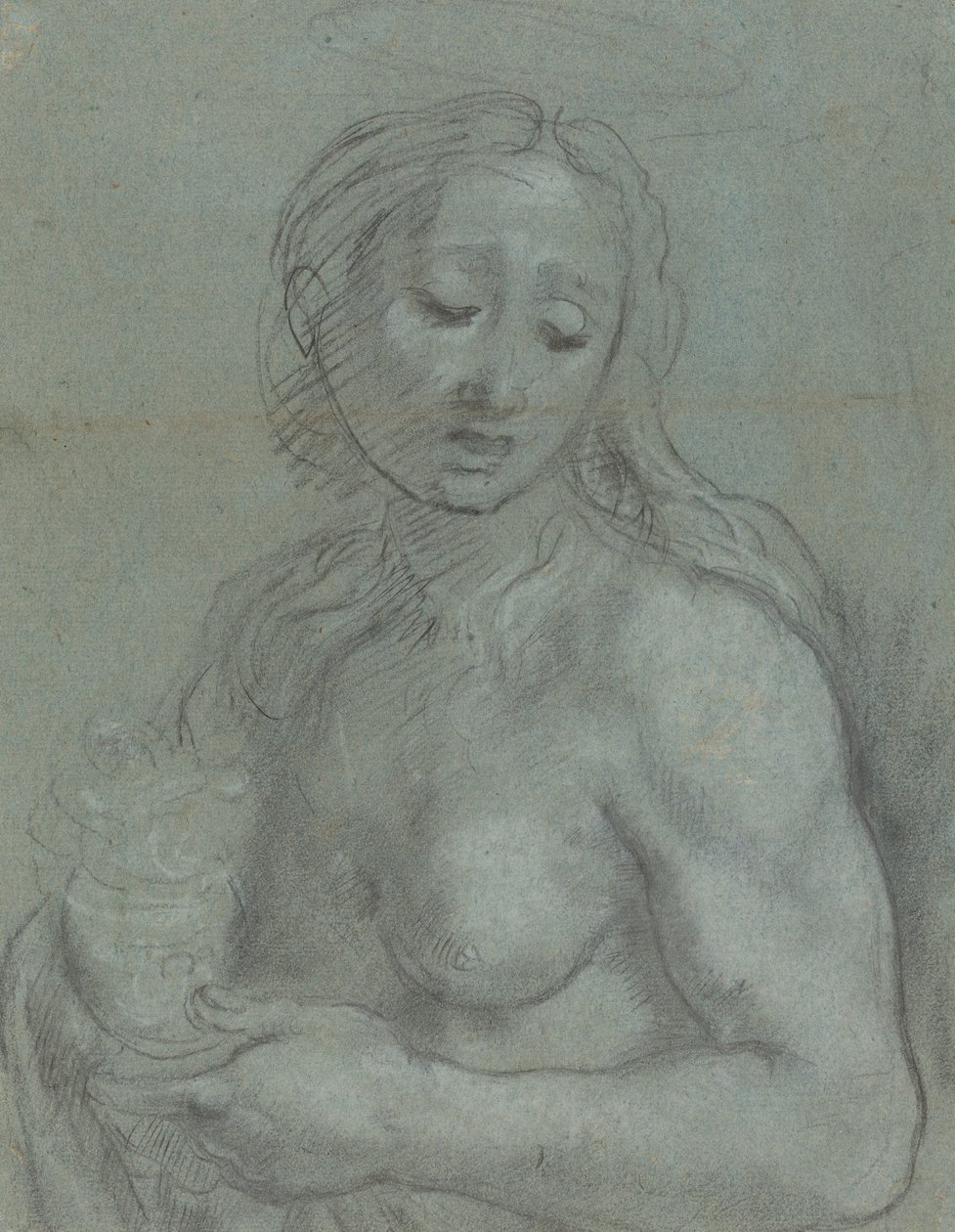 Demi-longueur de Marie-Madeleine [verso] - Federico Barocci