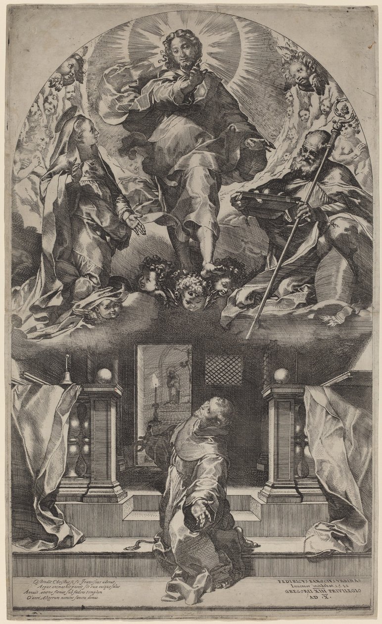 Vision de Saint François - Federico Barocci