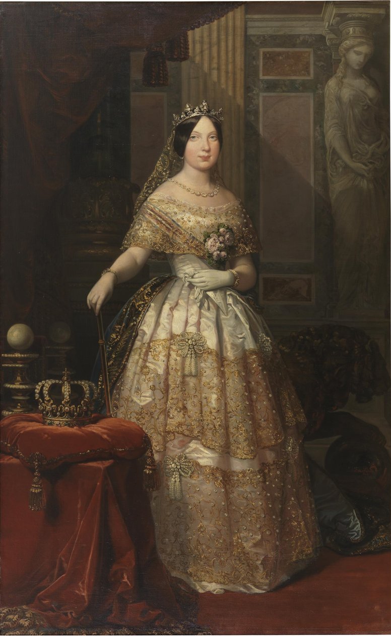 Espagnol : Isabel II - Federico de Madrazo y Kuntz